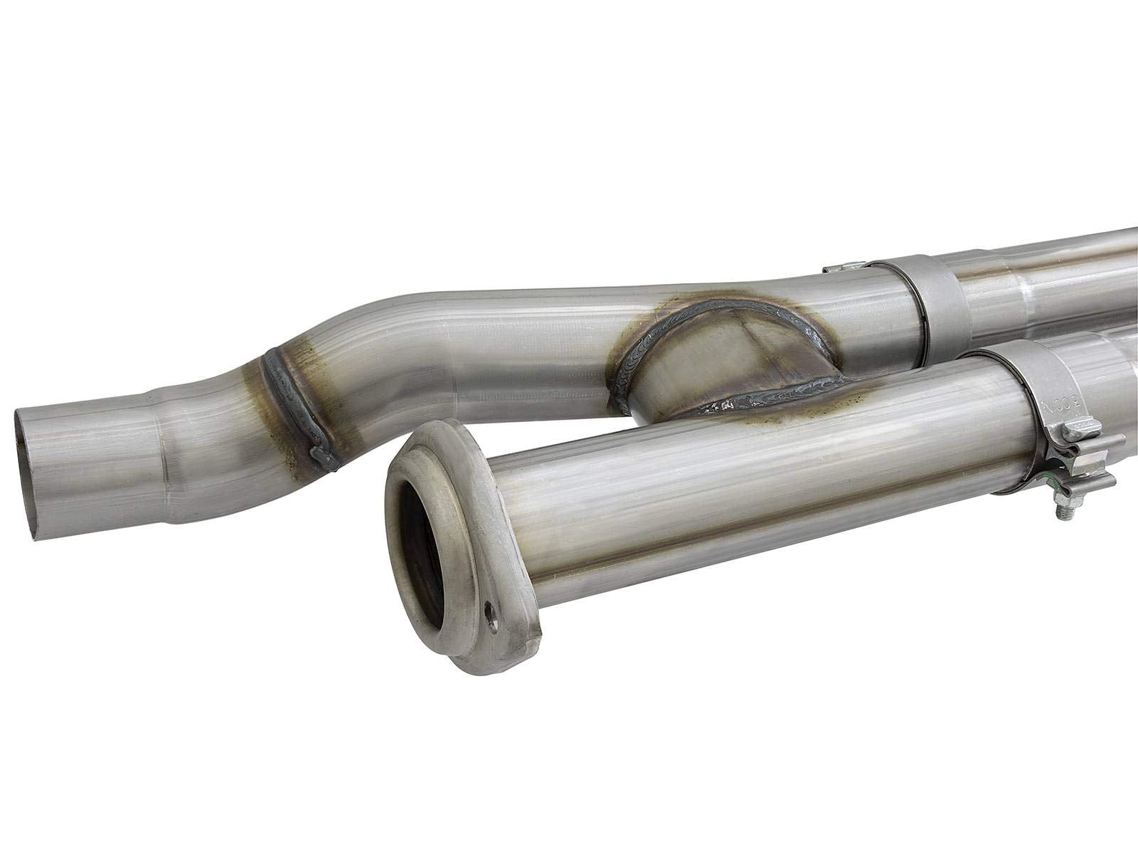 Rebel Series aFe Power 3" Stainless Steel Cat-Back Exhaust System for Ford Raptor, 1 Pack