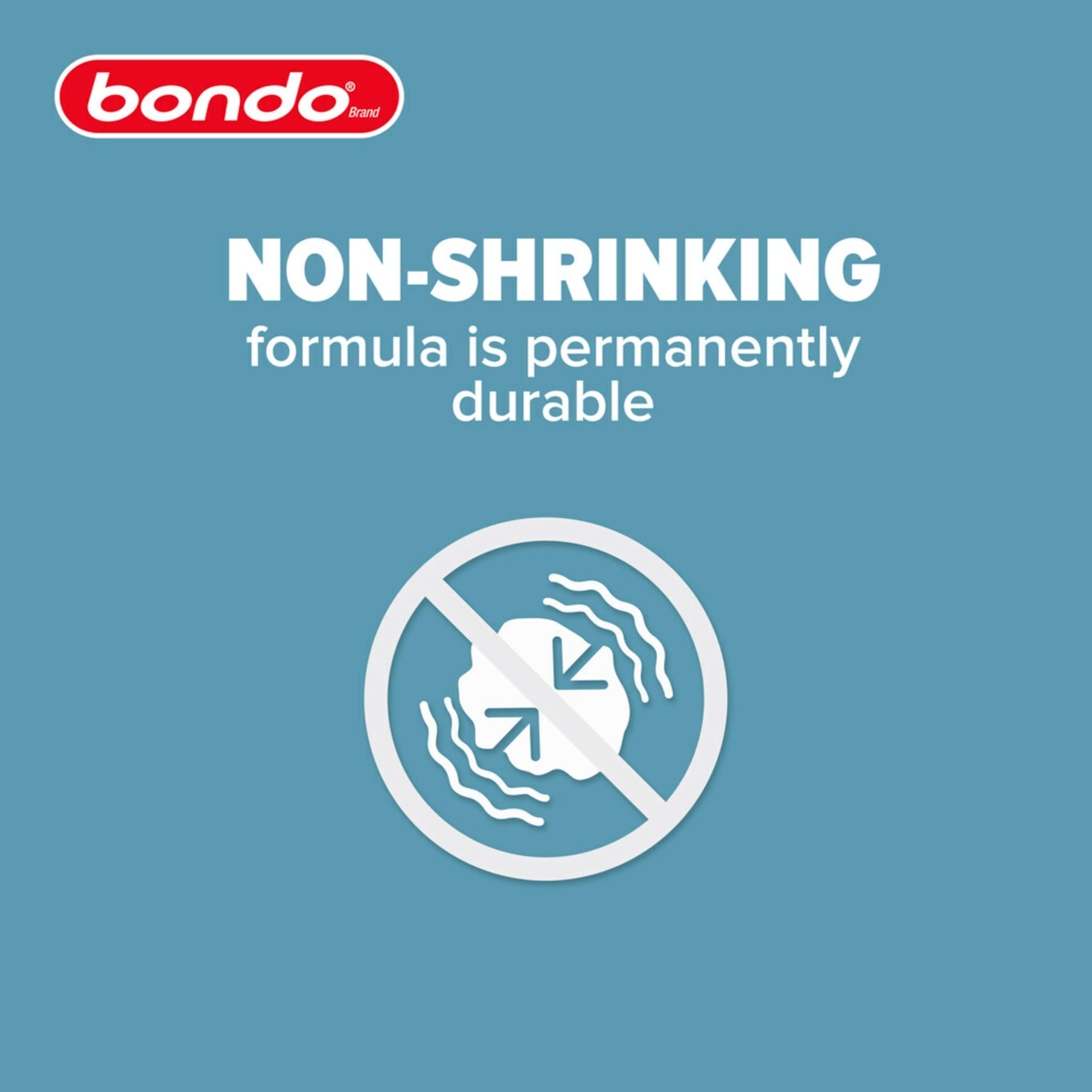 Bondo Long Strand Bondo-Hair Fiberglass Reinforced Filler, 00762, 1 Quart