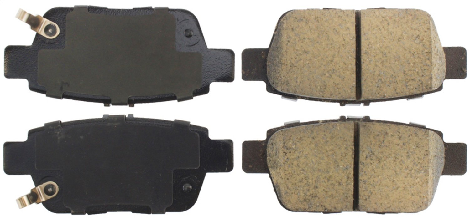 Rear StopTech 308.11030 Brake Pads with Shims and Hardware