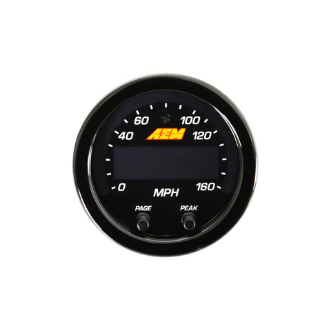 GPS Speedometer Gauge AEM 30-0313