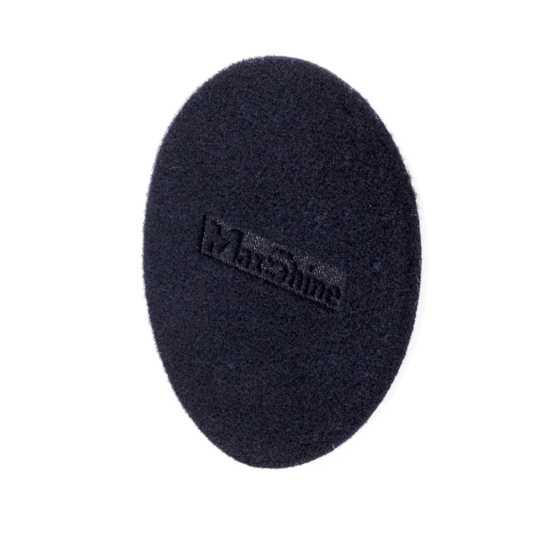 6” Maxshine 2-Pack Wool Felt Glass Polishing Pad – 100% Compressed Natural Wool, Hook & Loop Backing, for Glass & Irregular Surfaces – Dual Action/Rotary Compatible