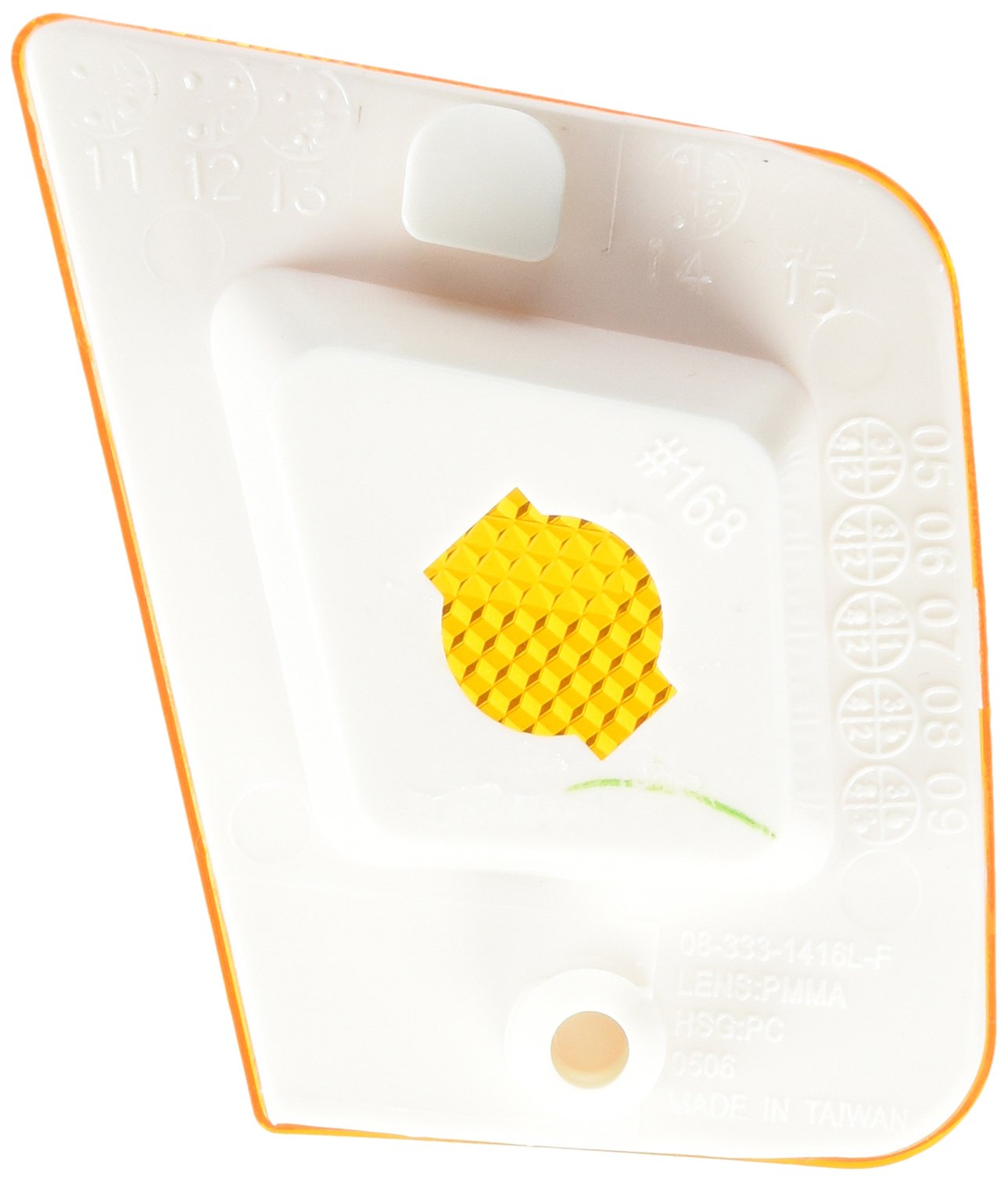 DEPO Replacement 333-1416L-US Driver Side Side Marker Light Assembly
