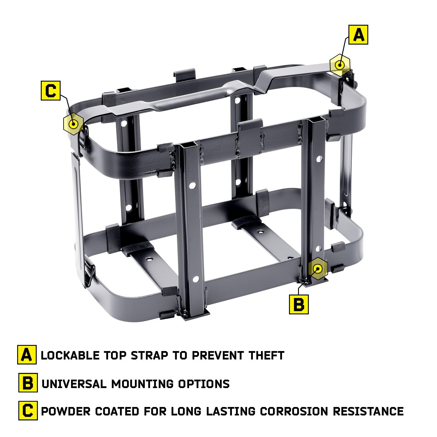 JERRY GAS CAN HOLDER Smittybilt - SB2798
