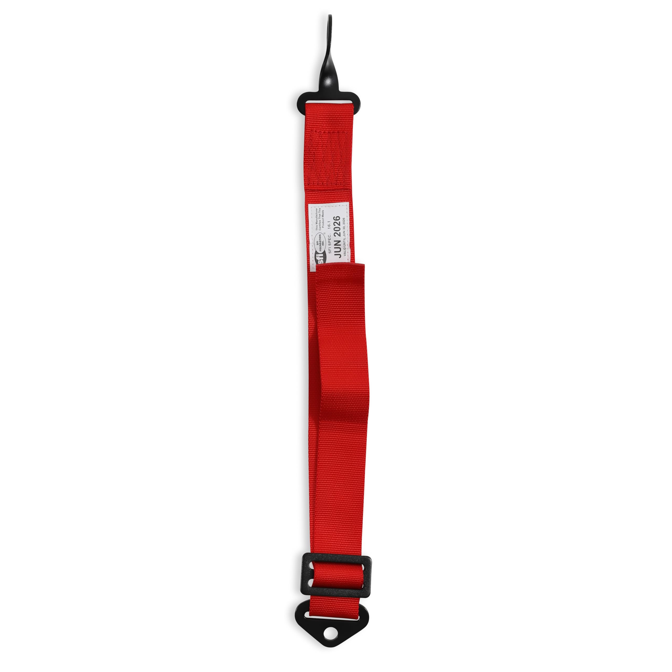5 Point Harness Racequip Latch and Link SFI 16.1 Pull Down Adjust Red 711011RQP