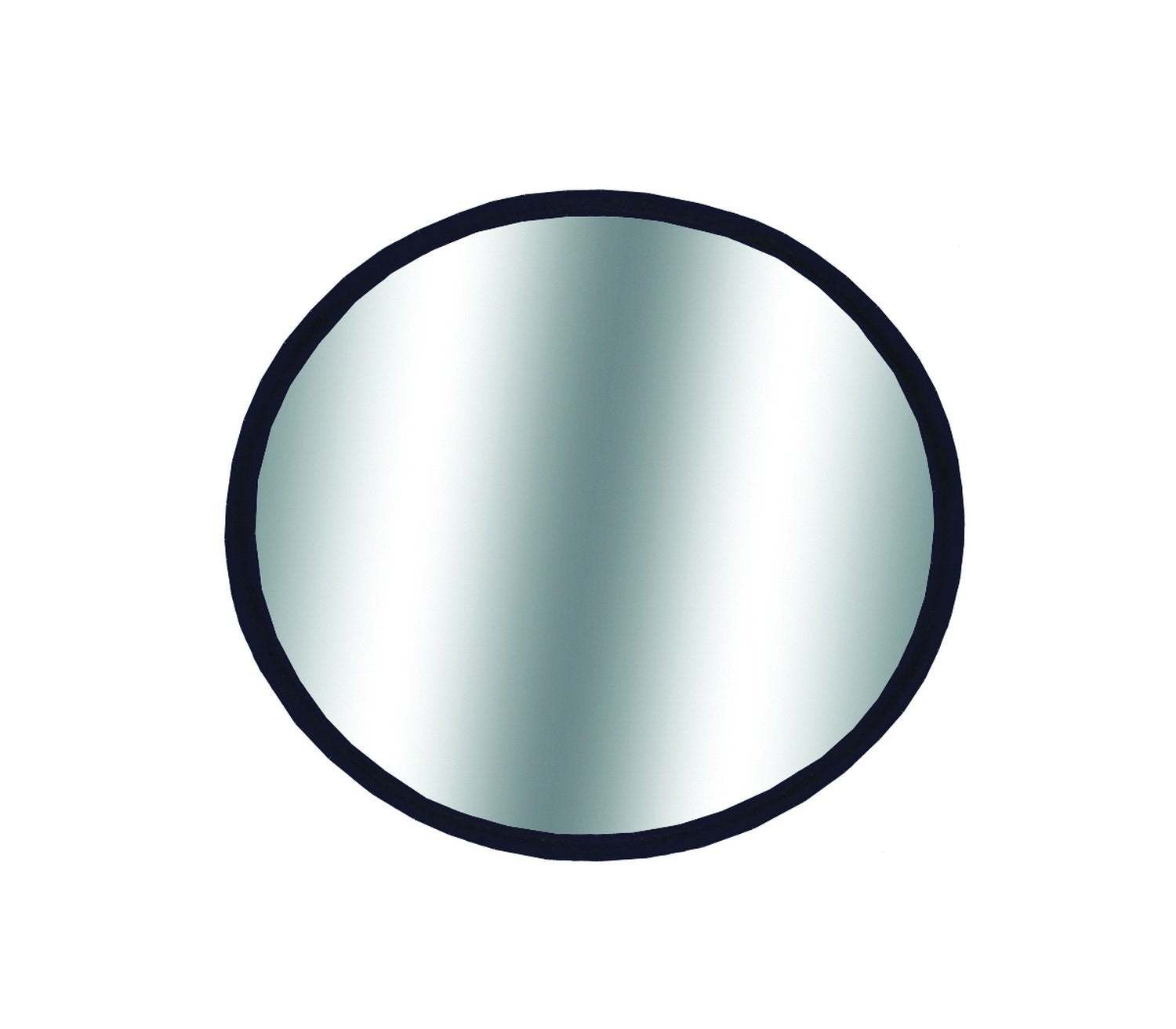CIPA 49102 Round 2" HotSpots Stick-On Convex Mirror, black