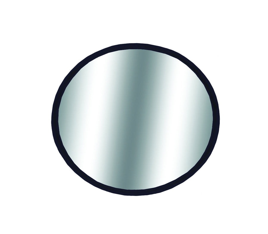 CIPA 49102 Round 2" HotSpots Stick-On Convex Mirror, black