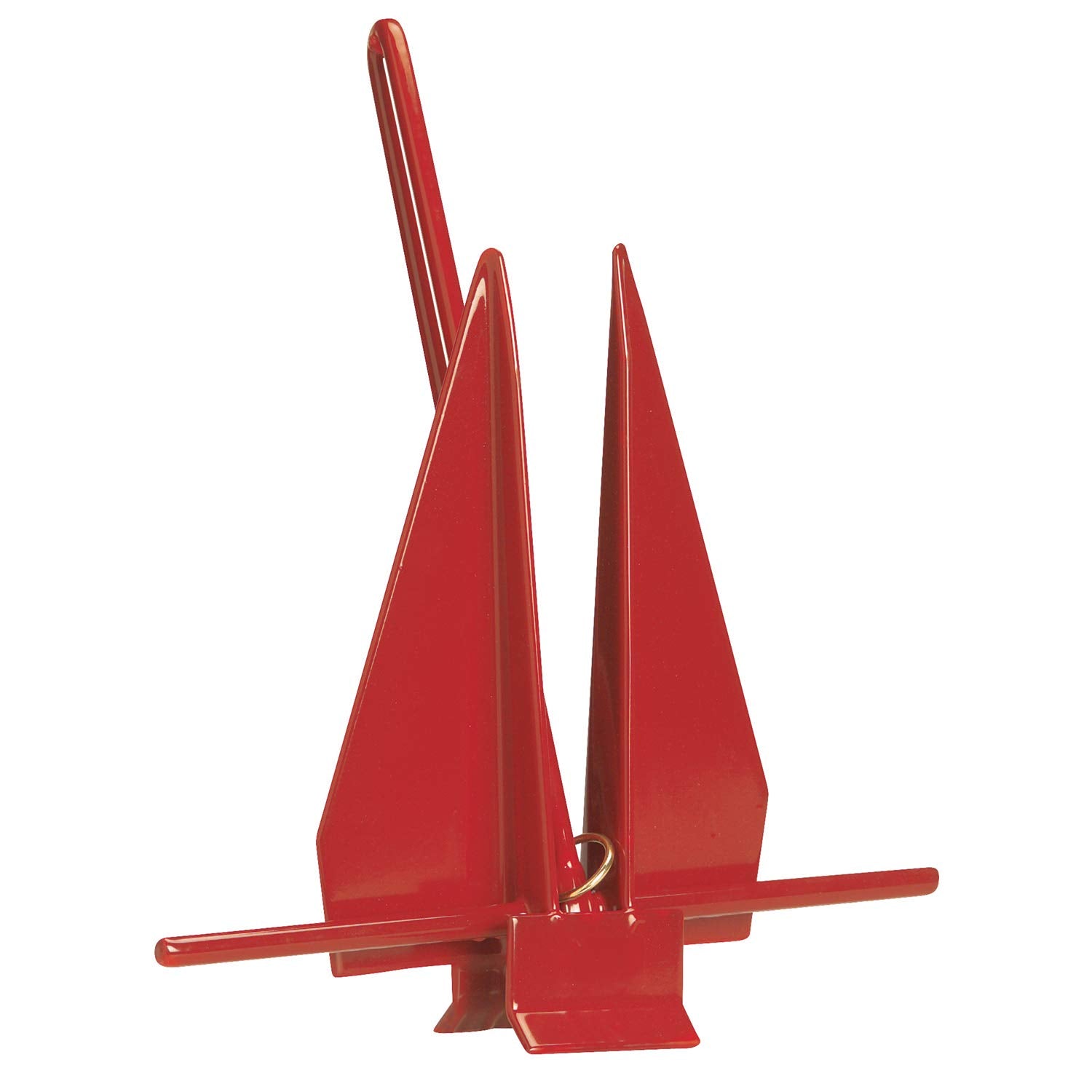 Red Greenfield Poly Coated Slip Ring Anchor