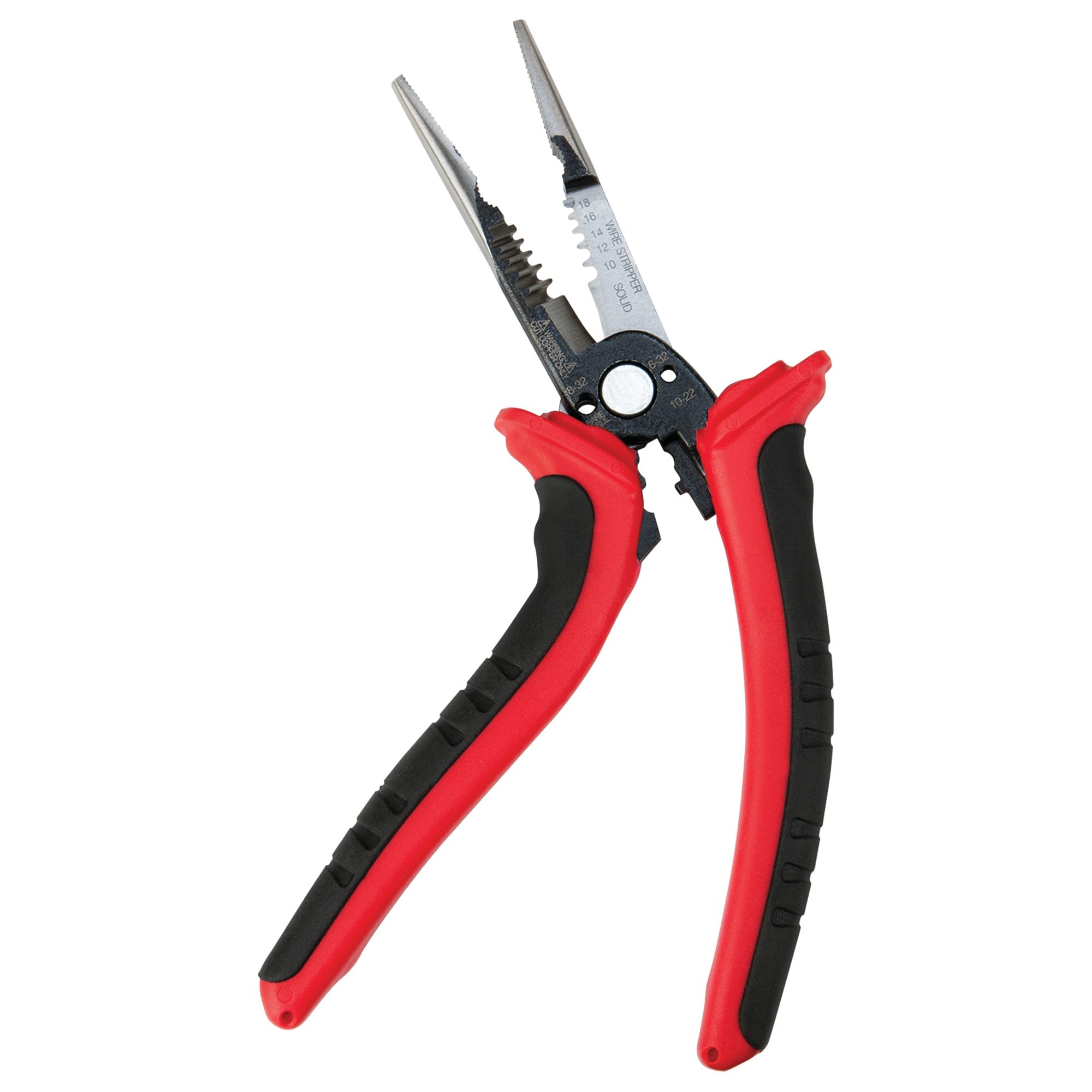 8 Inch Performance Tool W86505 Multi-Wire Electrical Tool - Cut, Strip, Crimp, Twist, and Shear with Ease