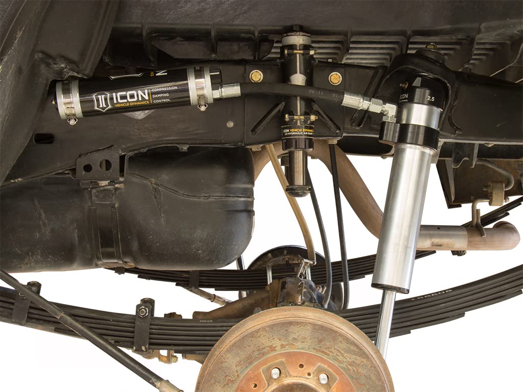 ICON 2.5 RTX Omega RR/CDCV Shocks, Rear, Compatible with 2005-Up Toyota Tacoma, 57826CP, Pair