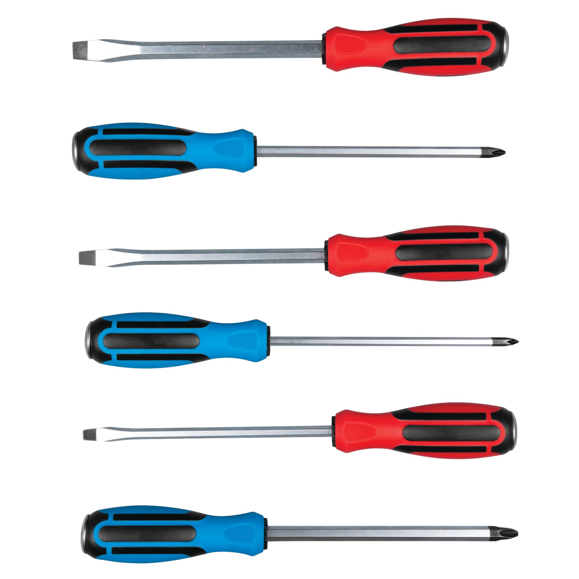 W1740 Performance Tool 6Pc Go-Thru Screwdriver Set