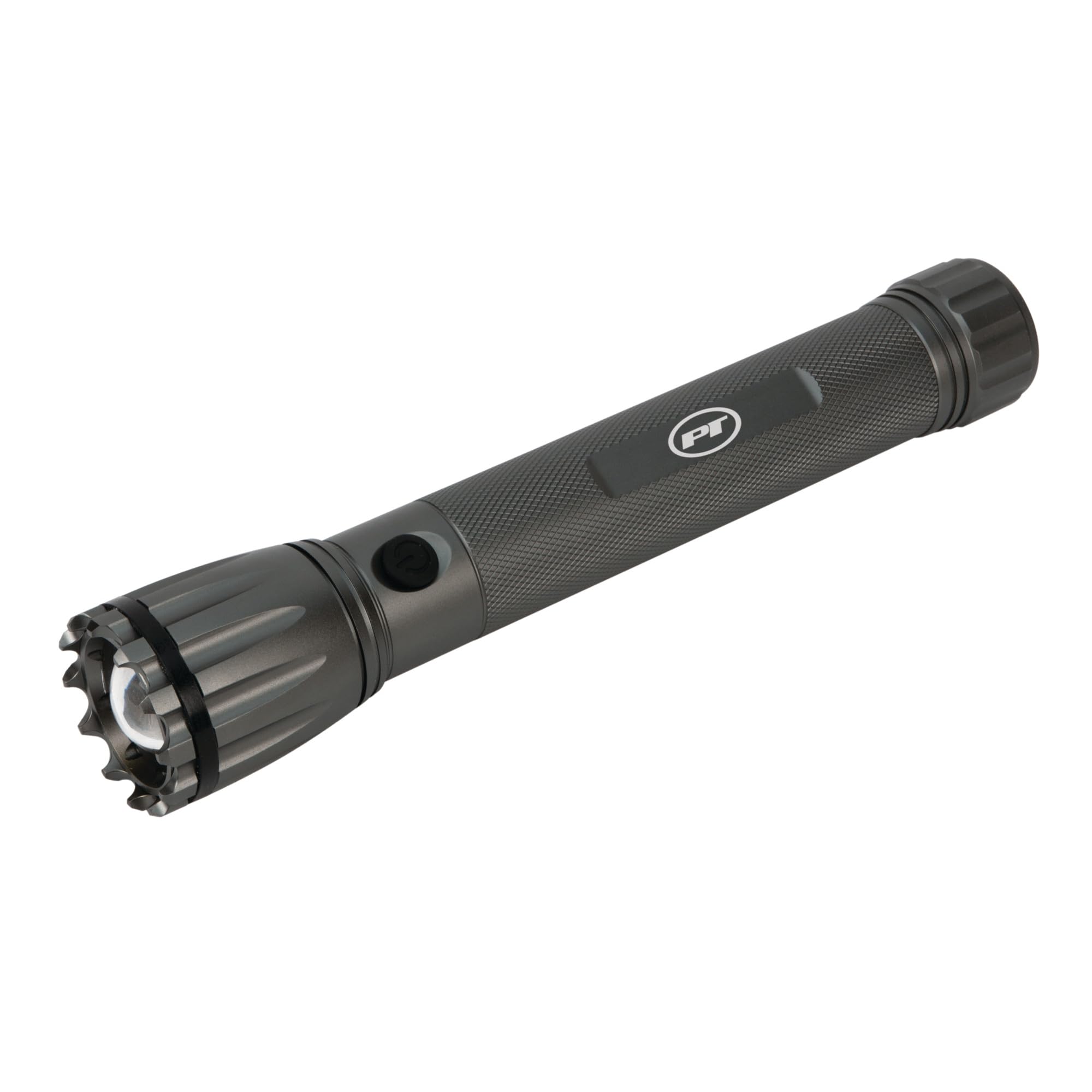 FirePoint Performance Tool W2405 11-1/2-Inch DuoFocus LED 2369 Lumen Silver Flashlight With Tactical Design