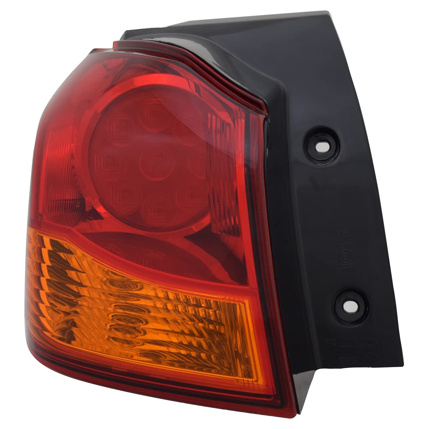 Left TYC Tail Light Assembly Compatible with 2011-2019 Mitsubishi Outlander