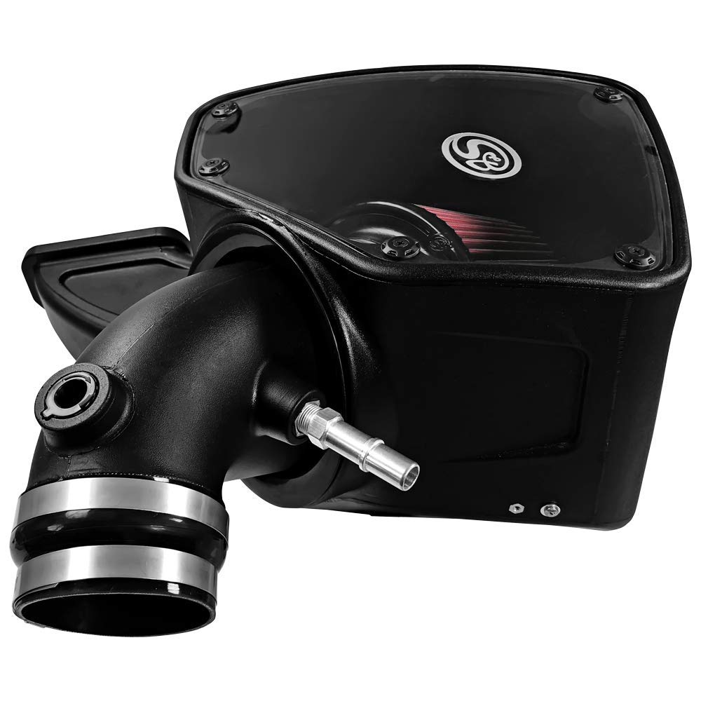 Cold Air Intake S&B Filters 75-5087 For 2014-2018 Dodge Ram 2500/3500 6.4L Hemi (Oiled Cleanable, 8-ply Cotton Filter)