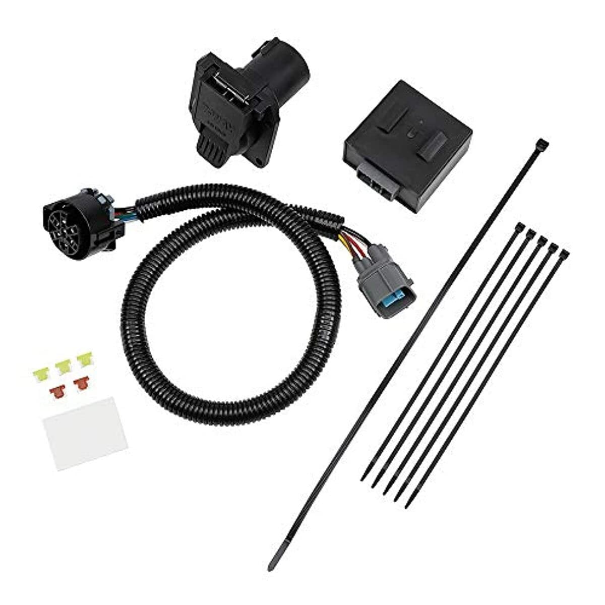 Tekonsha Tow Harness 118288, 7-Way, w/Circuit Protected ModuLite® HD Module, Compatable with 2017-2023 Honda Ridgeline Black