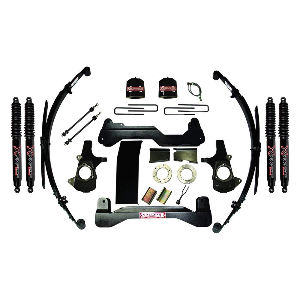 Skyjacker Suspension Lift Kit C7660PKS-B w/Shock Black MAX Shocks 6 in. Lift