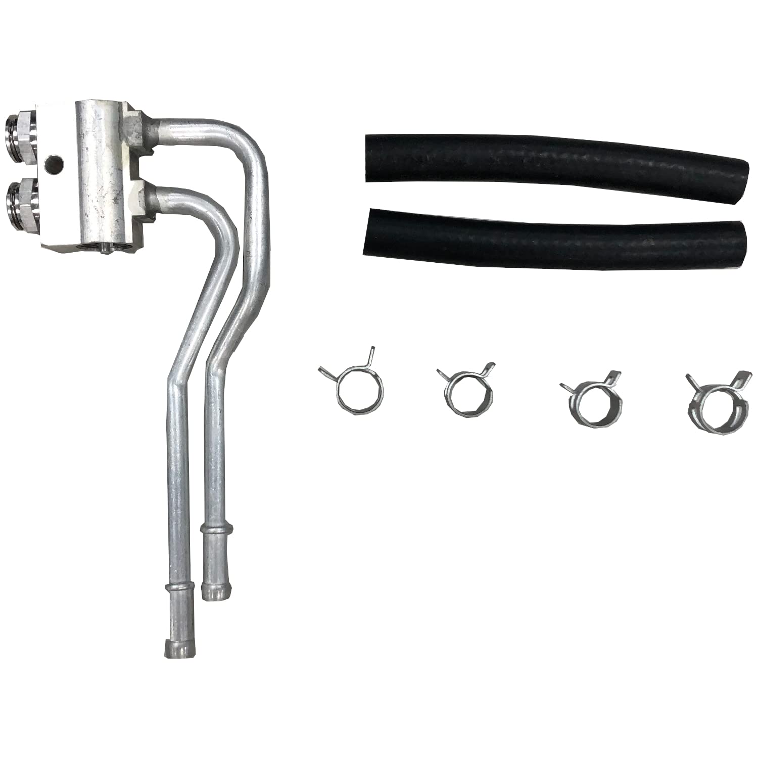 External TYC Transmission Oil Cooler Compatible with 2011-2014 Chevrolet Cruze 19059