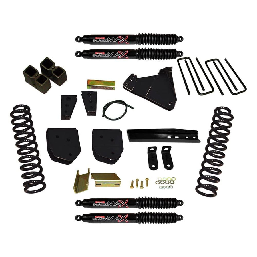 Skyjacker Suspension Lift Kit F11601K-B w/Shock Black MAX Shocks 6 in. Lift