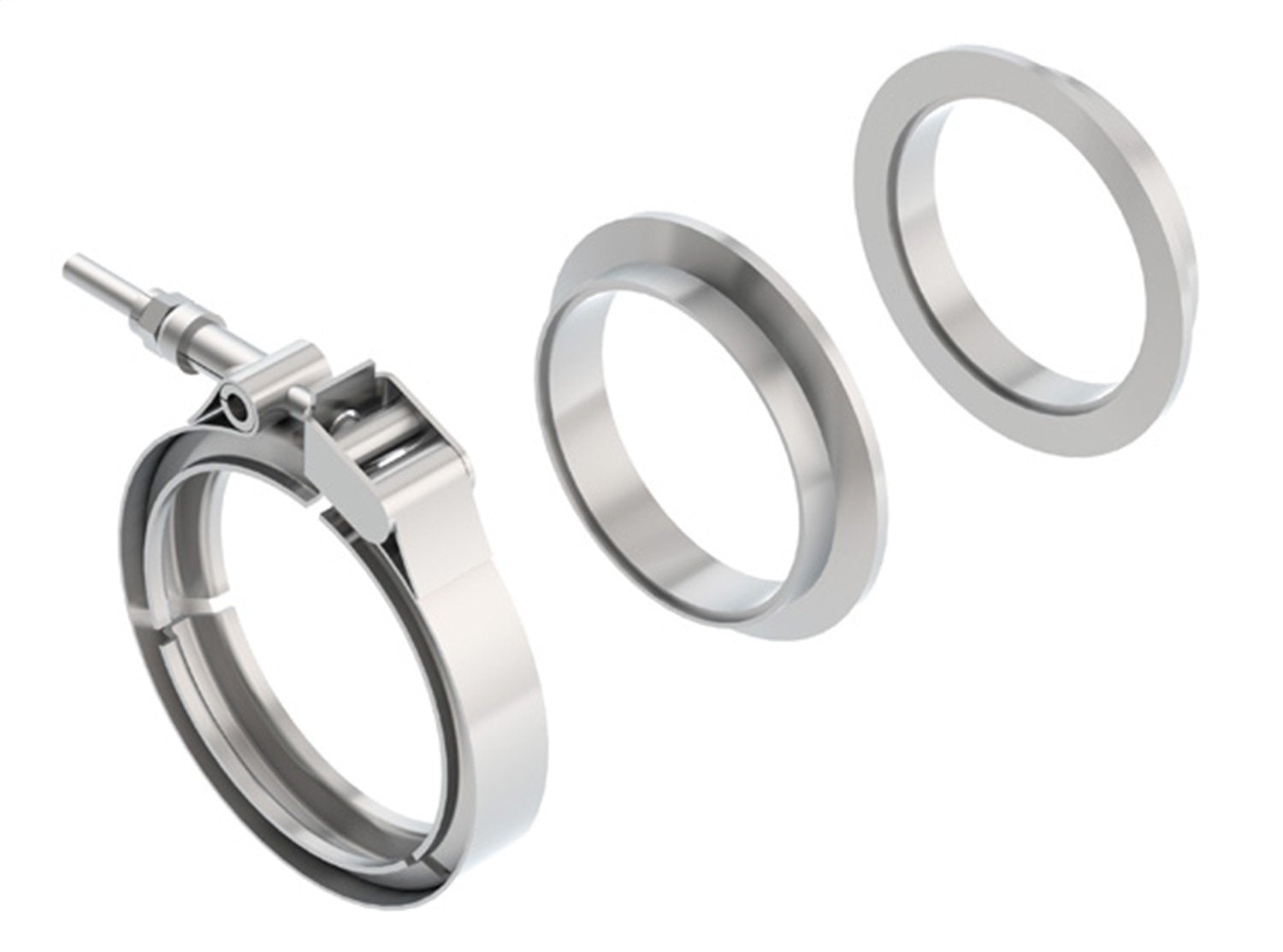 3" BORLA T-304 Stainless Steel V-Band Clamp Accessory