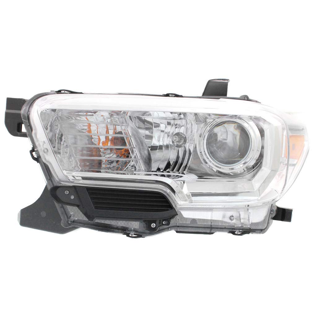 Driver Side Headlamp Assy Eagle Eyes TY1289-B001L Fits Toyota Tacoma