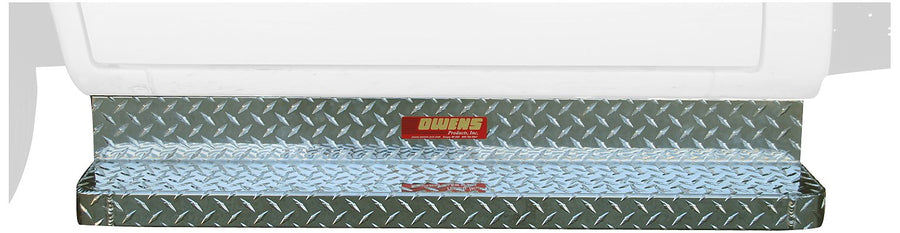 Owens Products Owens 82323 Commercial Cab Length Running Boards Diamond w/o Stone Guard