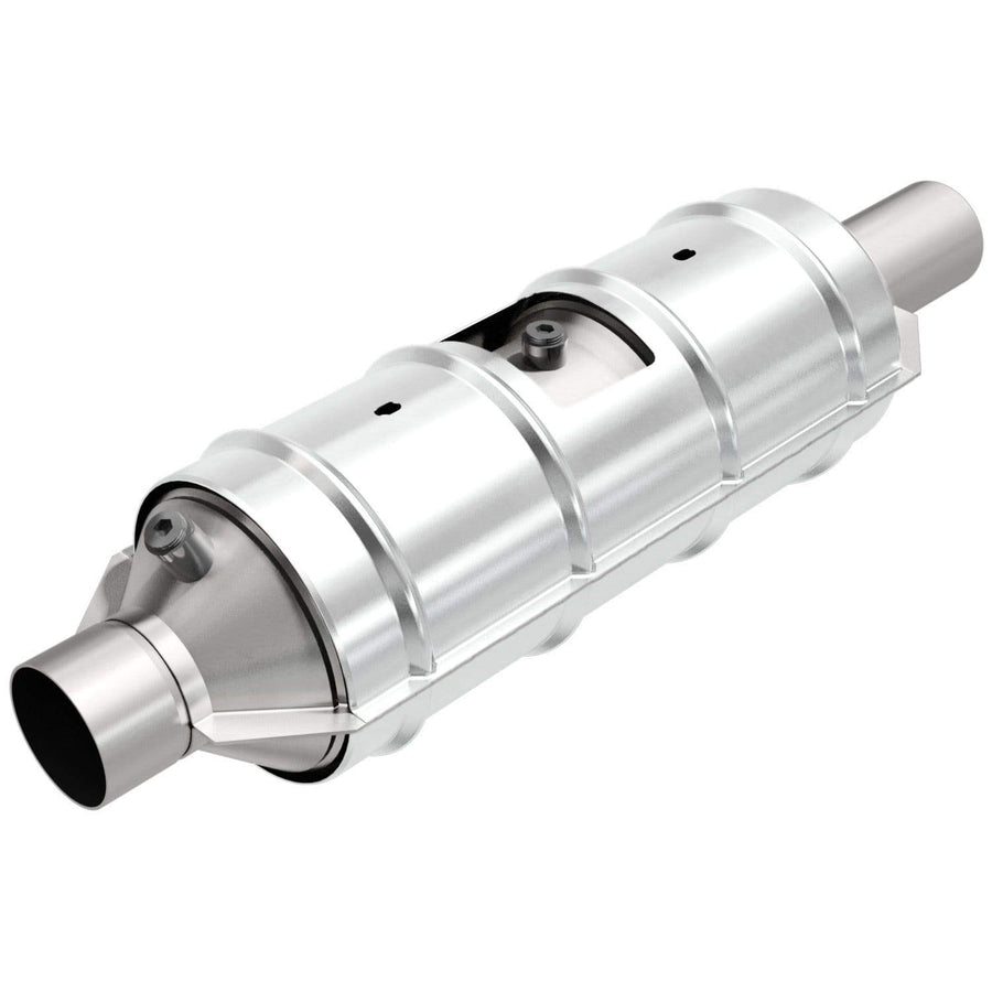 California MagnaFlow Universal Catalytic Converter 445300: 3" Inlet/Outlet, CARB Compliant