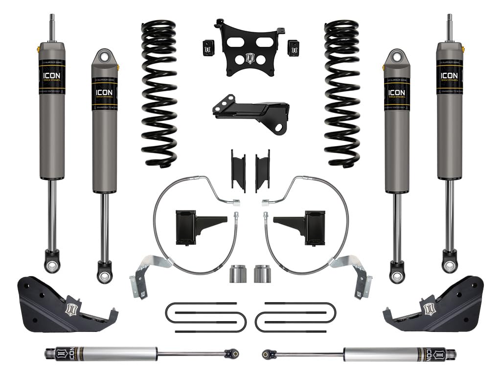 2023-2025 Ford F-250/F-350 Super Duty ICON 4WD, Diesel, 4.5" Lift, Stage 3 Suspension System