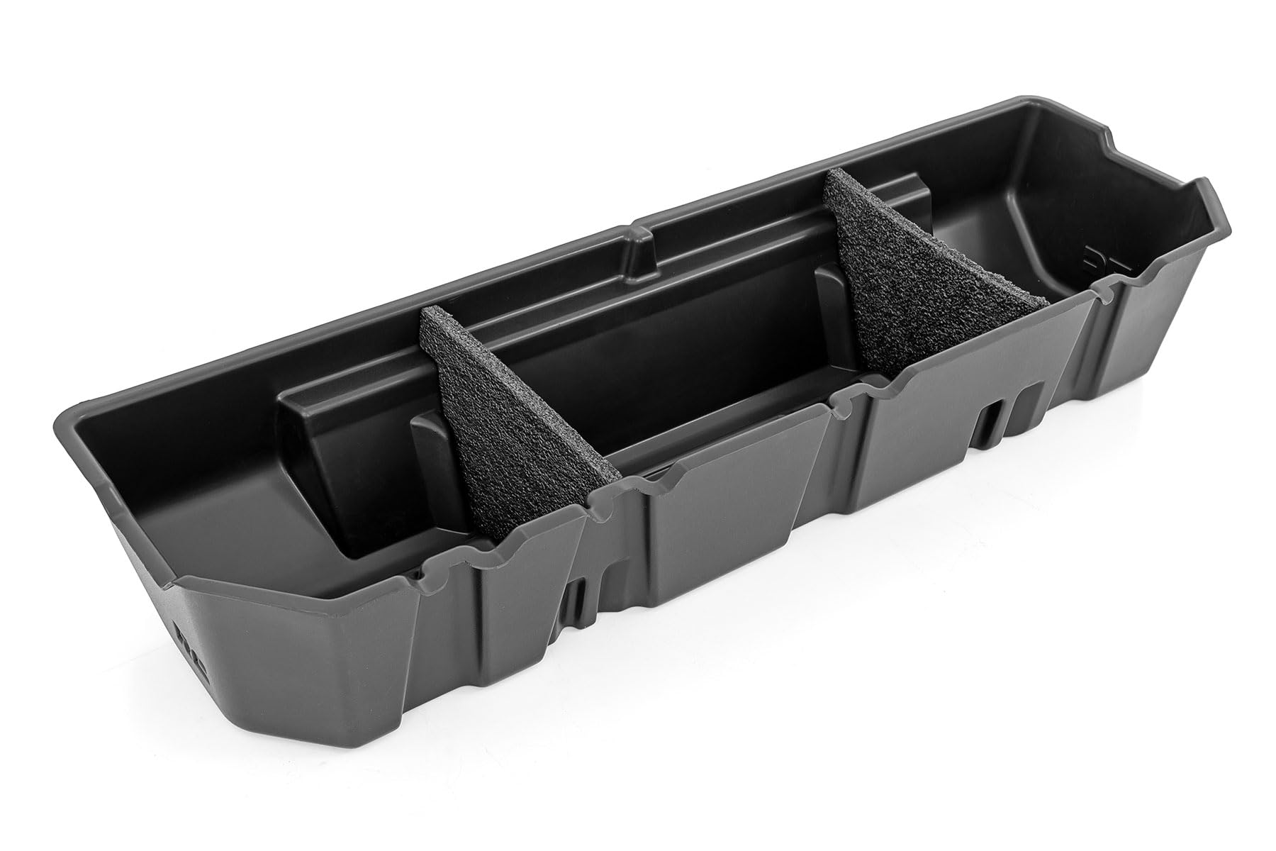Under Seat Storage Rough Country for Honda Ridgeline (2006-2025) Crew Cab - Durable, Anti-Skid Thermoplastic Organizer