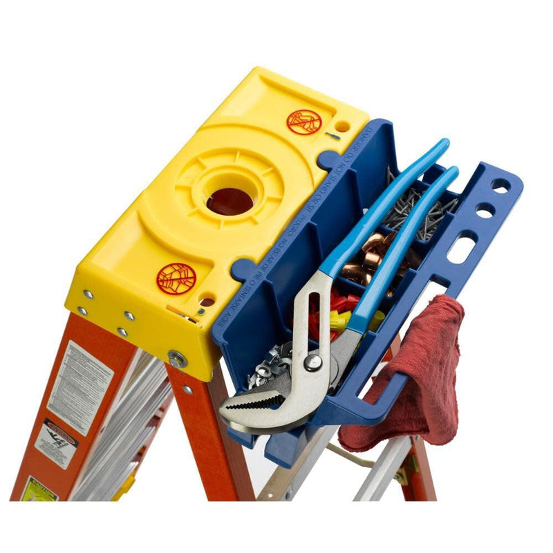 7-Ft Werner Fiberglass Type 1A - 300 Lbs. Capacity Step Ladder
