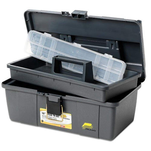 16-Inch Plano Grab-N-Go Tool Box with Tray 452-006
