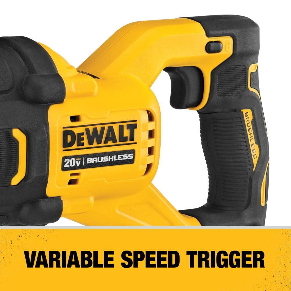 20V MAX XR DEWALT Reciprocating Saw with Power Detect, Tool Only (DCS368B)