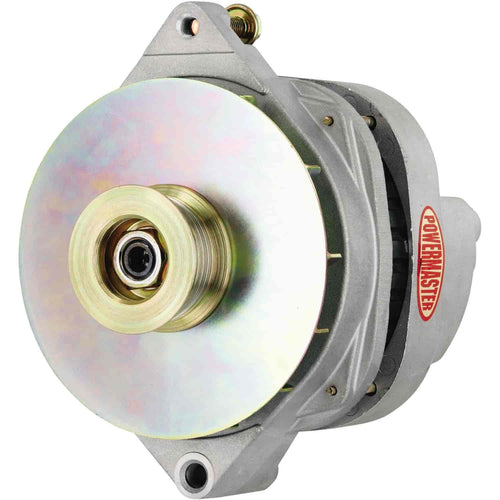 Alt GM Powermaster CS144 Natural 200A XS Volt™ 6 grv Pulley/Baffle Str MTG Threaded MTG Ear