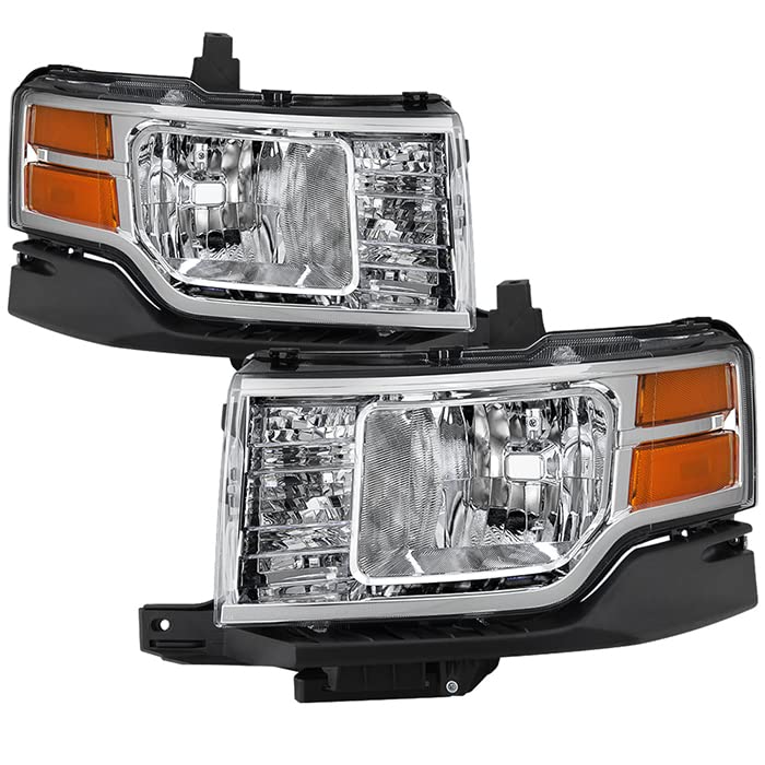 OEM Style Xtune Headlights (HD-JH-FFLEX09-AM-C) (OE)