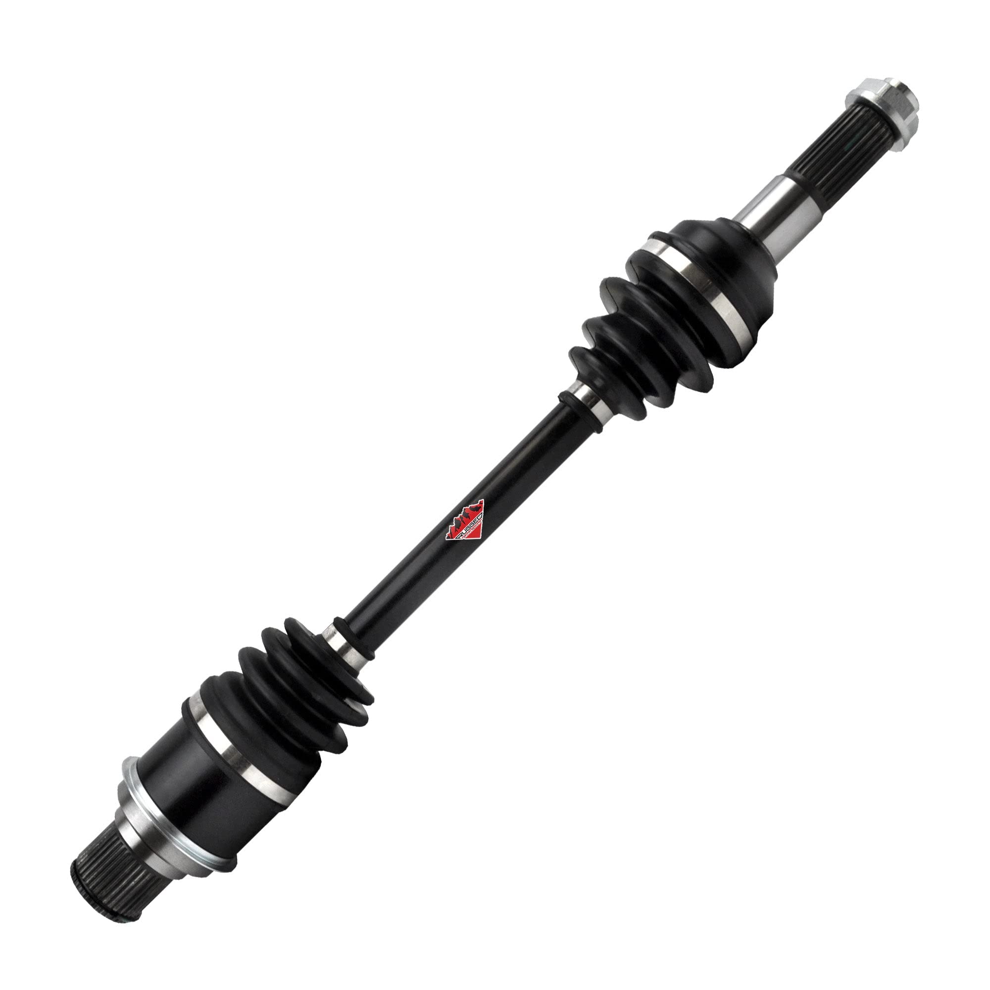 Rear Left/Right Rugged Performance Axle (2005-08) Yamaha Kodiak/Grizzly 400/450, CNC Precision Components, Machined Heat Treated Long Life, Easy Install OEM: 1D9-F510F-00-00, 1D9-F510J-00-00