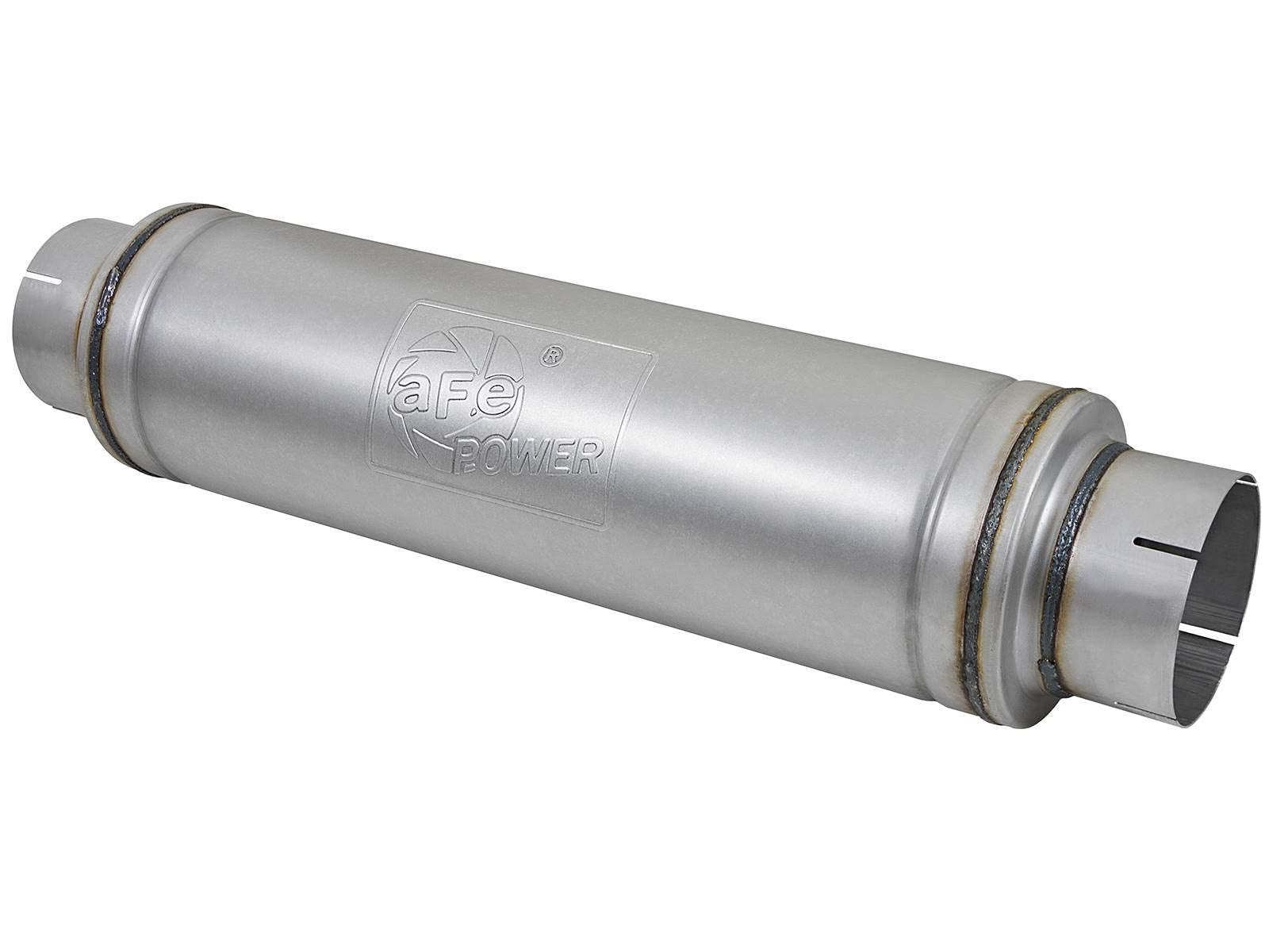ATLAS aFe Power 49M00023 5" Aluminized Stainless Steel Muffler, 1 Pack
