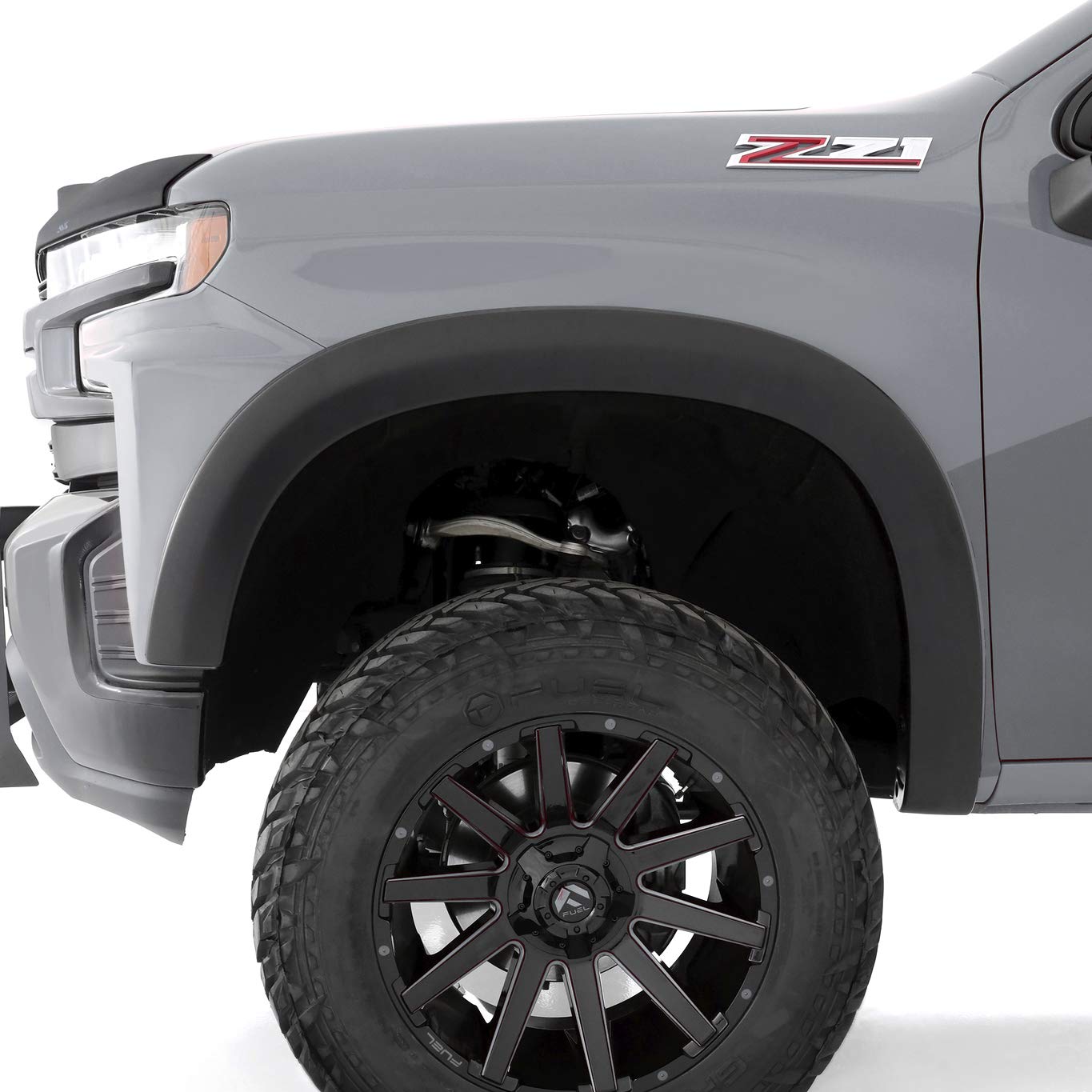 Original Riderz Stampede 8621-2 Fender Flare, Smoke/Black