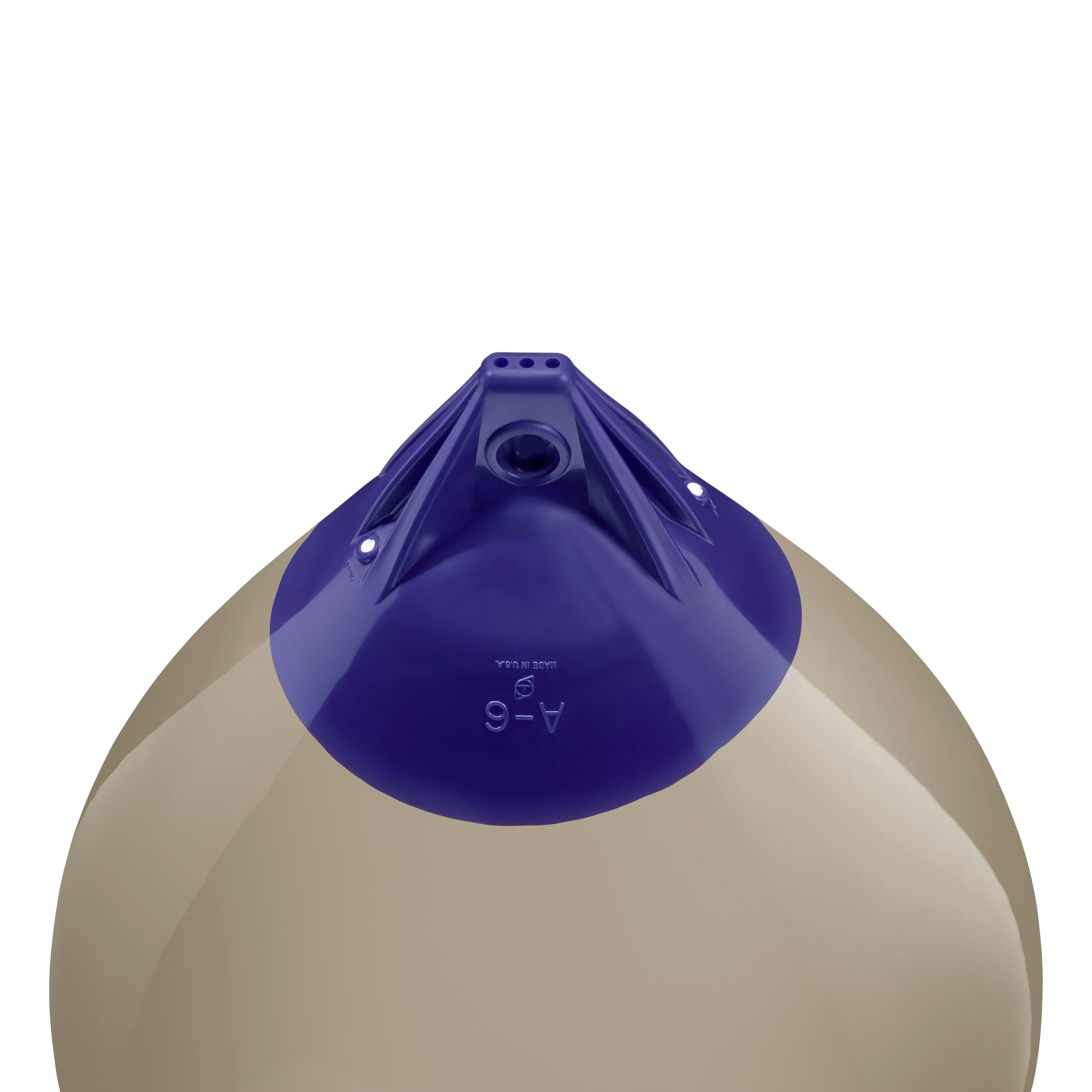 A-6 Polyform Standard Blue Ropehold Buoy - Sand