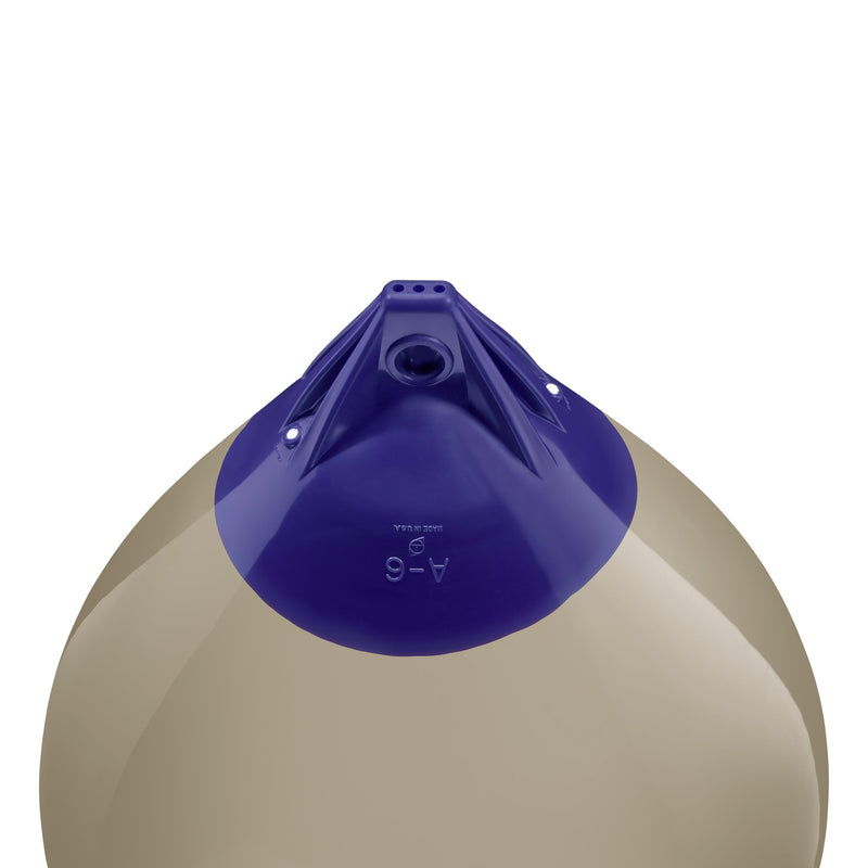 A-6 Polyform Standard Blue Ropehold Buoy - Sand