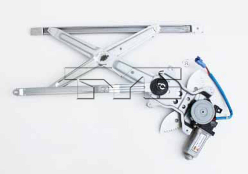 Toyota Sienna TYC 660095 Front Passenger Side Replacement Power Window Regulator Assembly with Motor