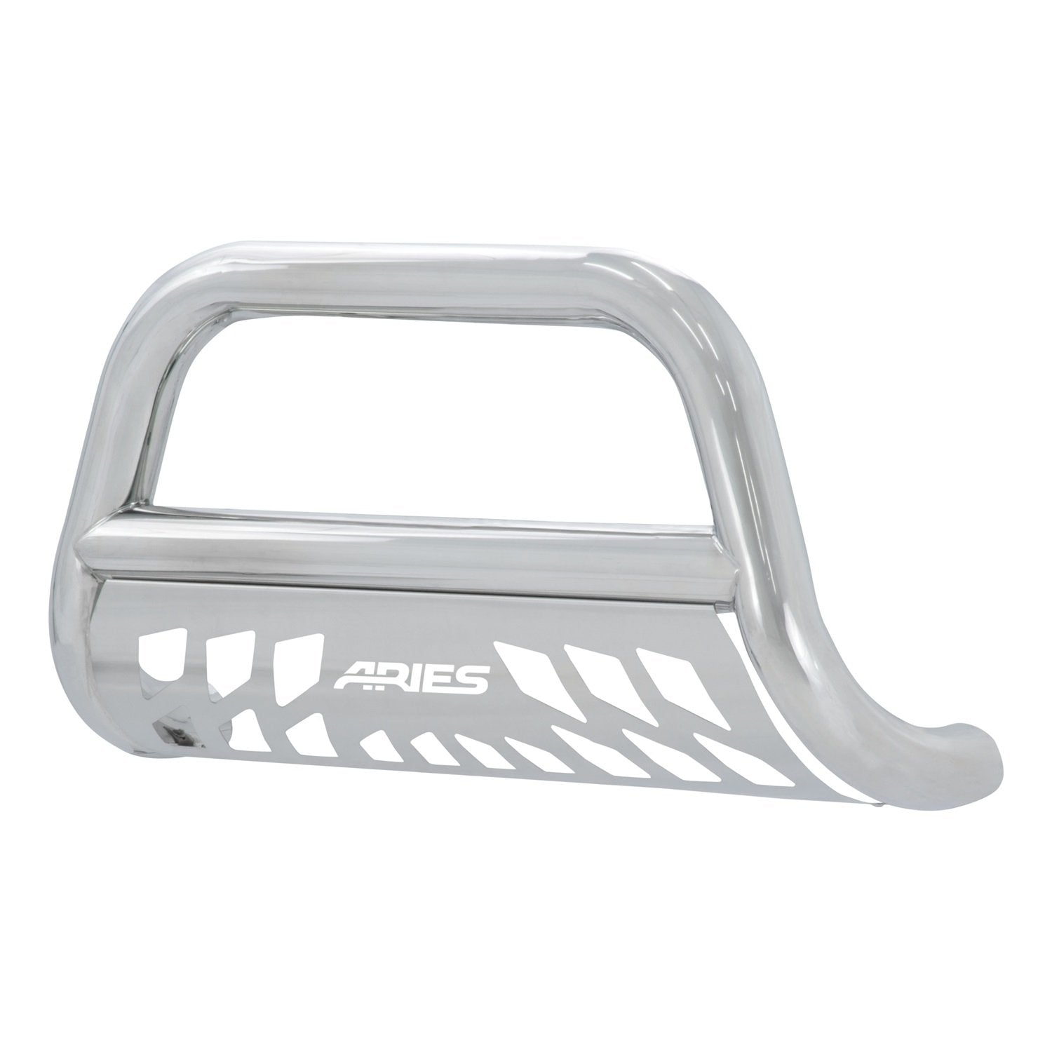 2-1/2-Inch Polished Stainless Steel Bull Bar ARIES 35-4010, Select Chevrolet Colorado, GMC Canyon