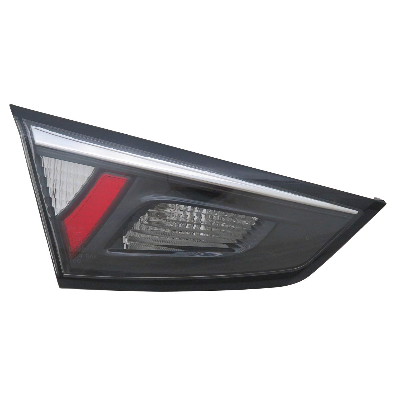Left TYC Tail Light Assembly Compatible with 2016-2020 Toyota Yaris