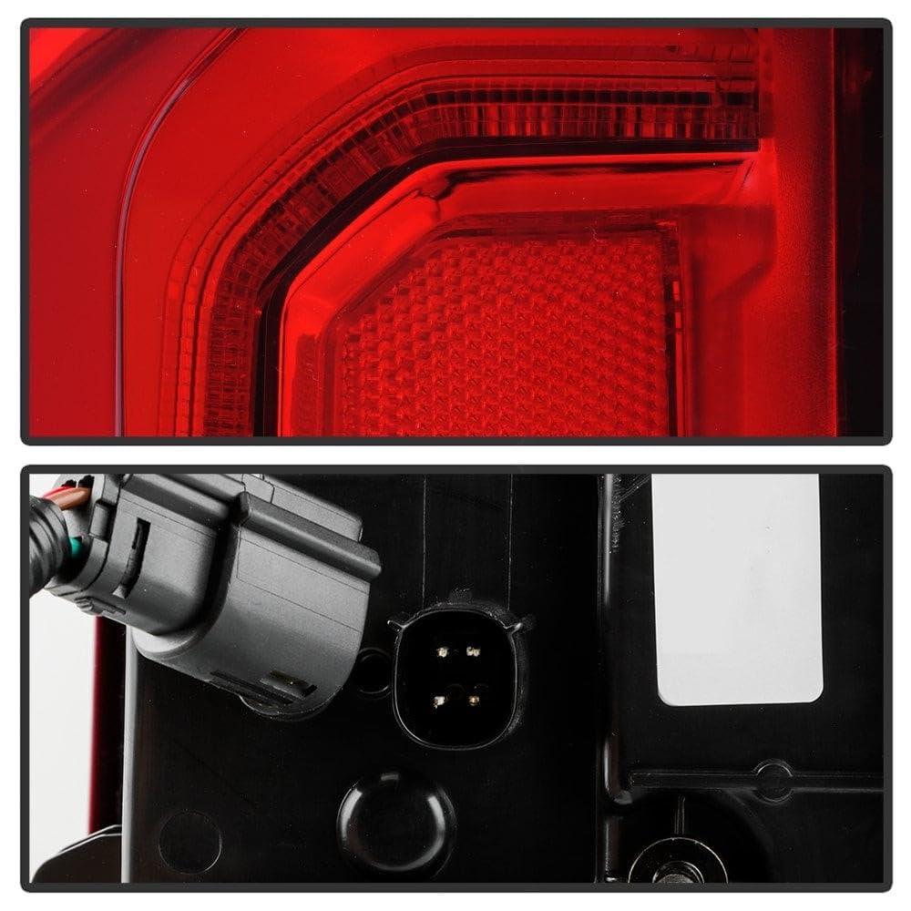 Chevy Silverado 19-21 1500/2500 LTZ LED Tail Light w/Harness (Fit LED Tail Light Model Only) - Spyder OE Left (GM2800311)