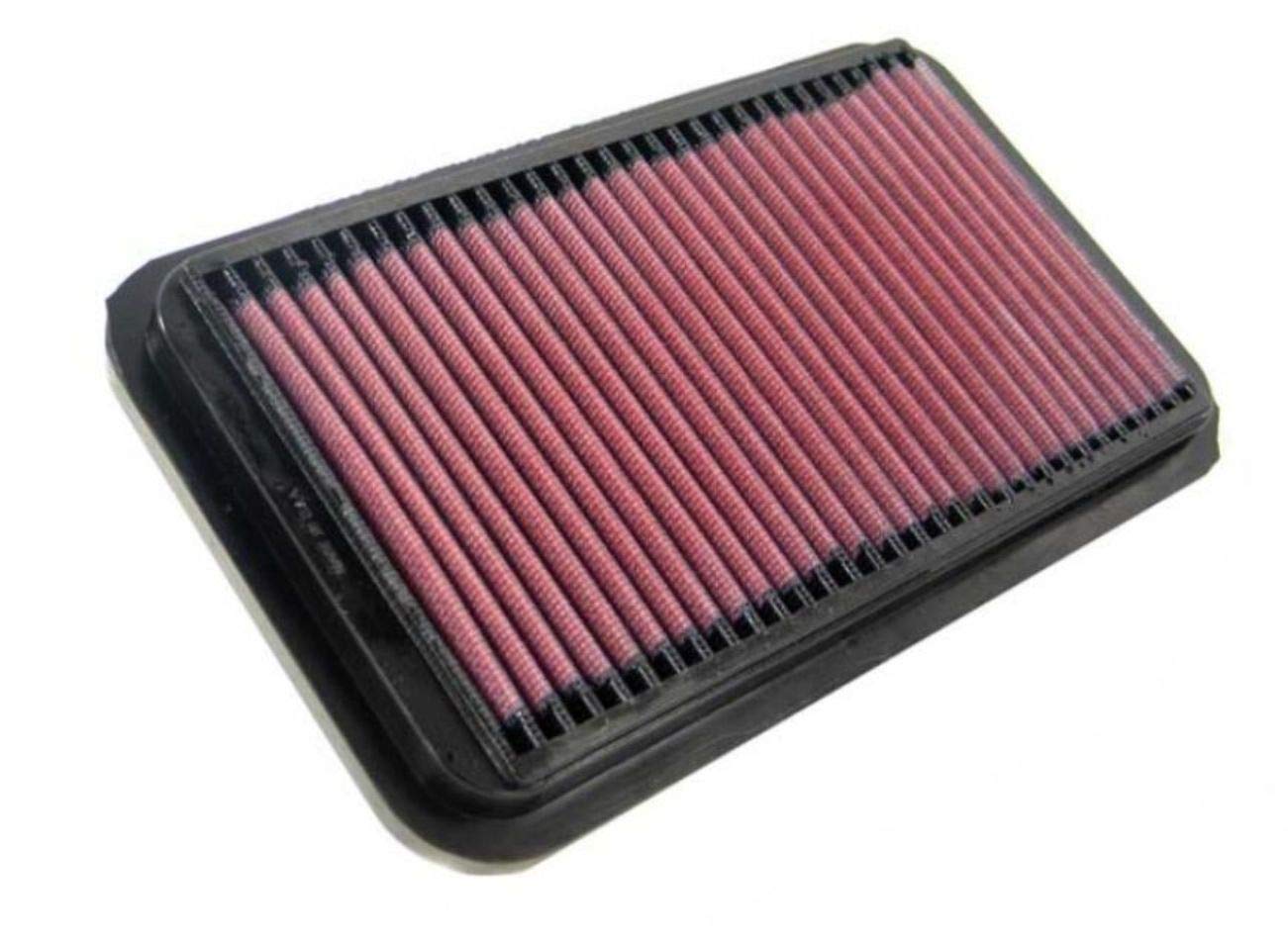 K&N Engine Air Filter: Replacement Car Air Filter, Washable, Clean Every 75,000 Miles, Reusable: Compatible 1997-2013 MITSUBISHI/SUZUKI/MAZDA/NISSAN (Mr Wagon, Solio, Swift, Alto, Wagon R, Kei)33-2826