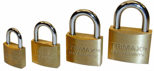 Trimax 2-Pack TPB75 Marine Grade Solid Brass Body with Hardened .75" x 3/8" Dia. Shackle