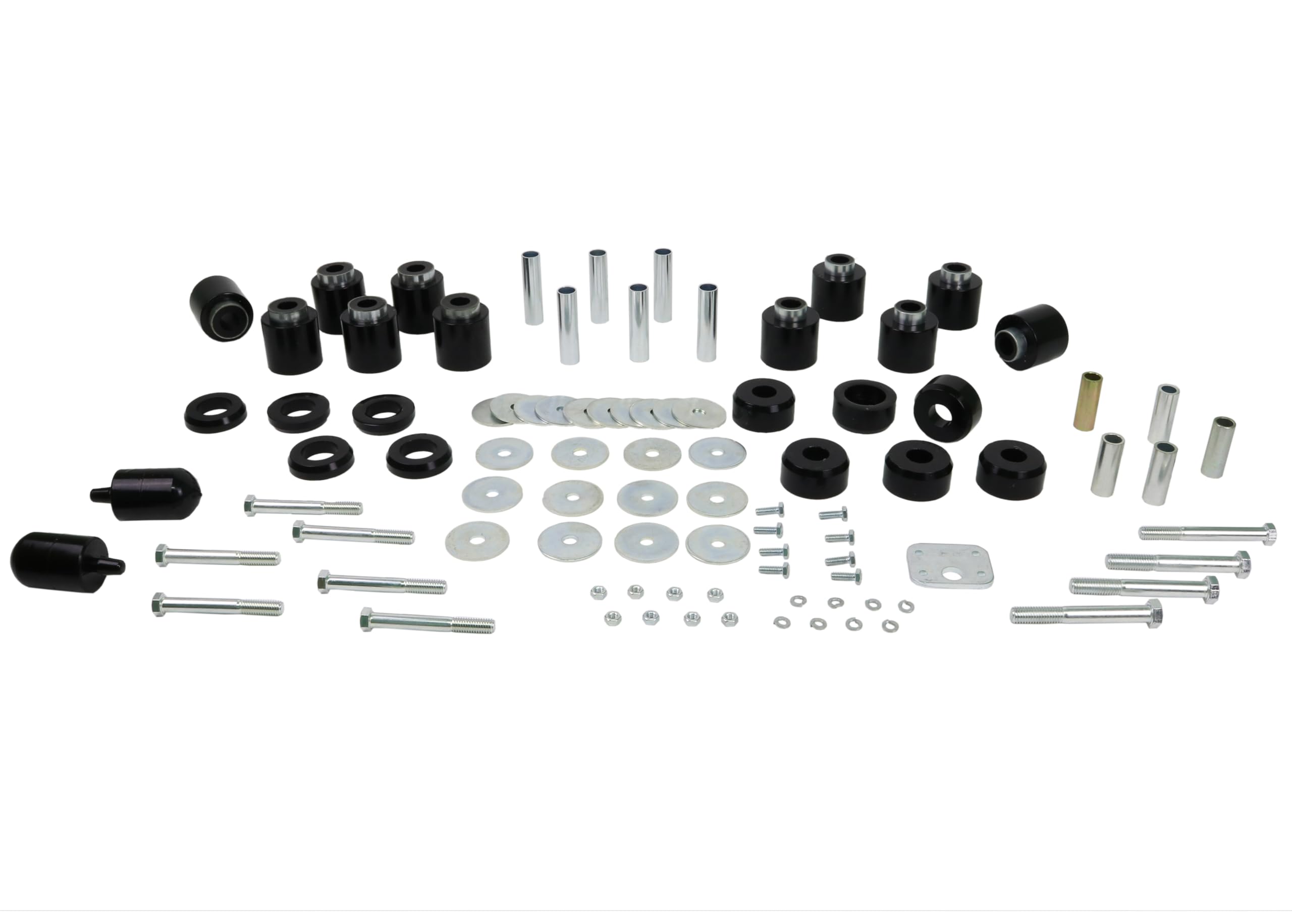 W93569 Whiteline Front and Rear Body Lift Kit Compatible with 97-06 Wrangler