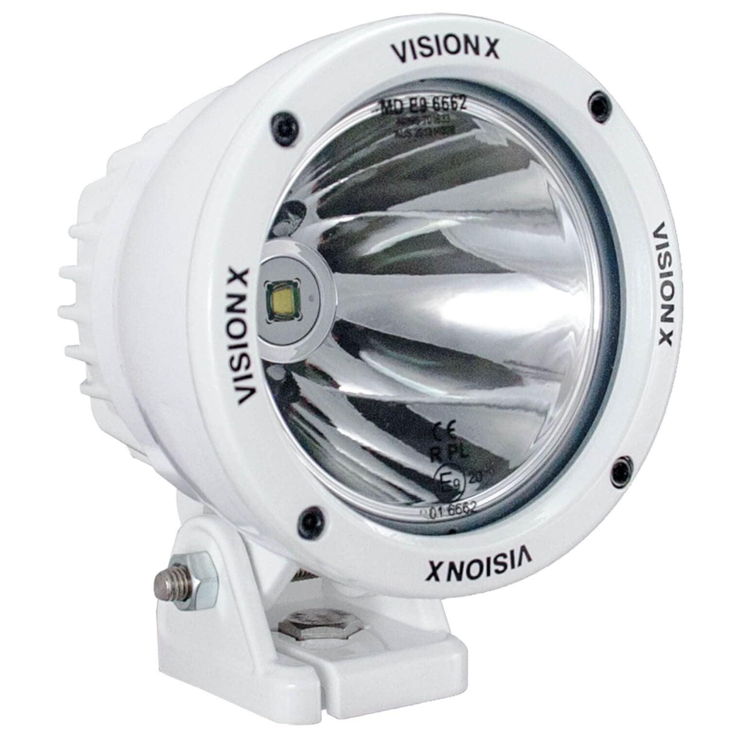 25-Watt Vision X Lighting Led Luminous Spot Beam Off Road Light 10 Degree W/ 2 Lights And Harness