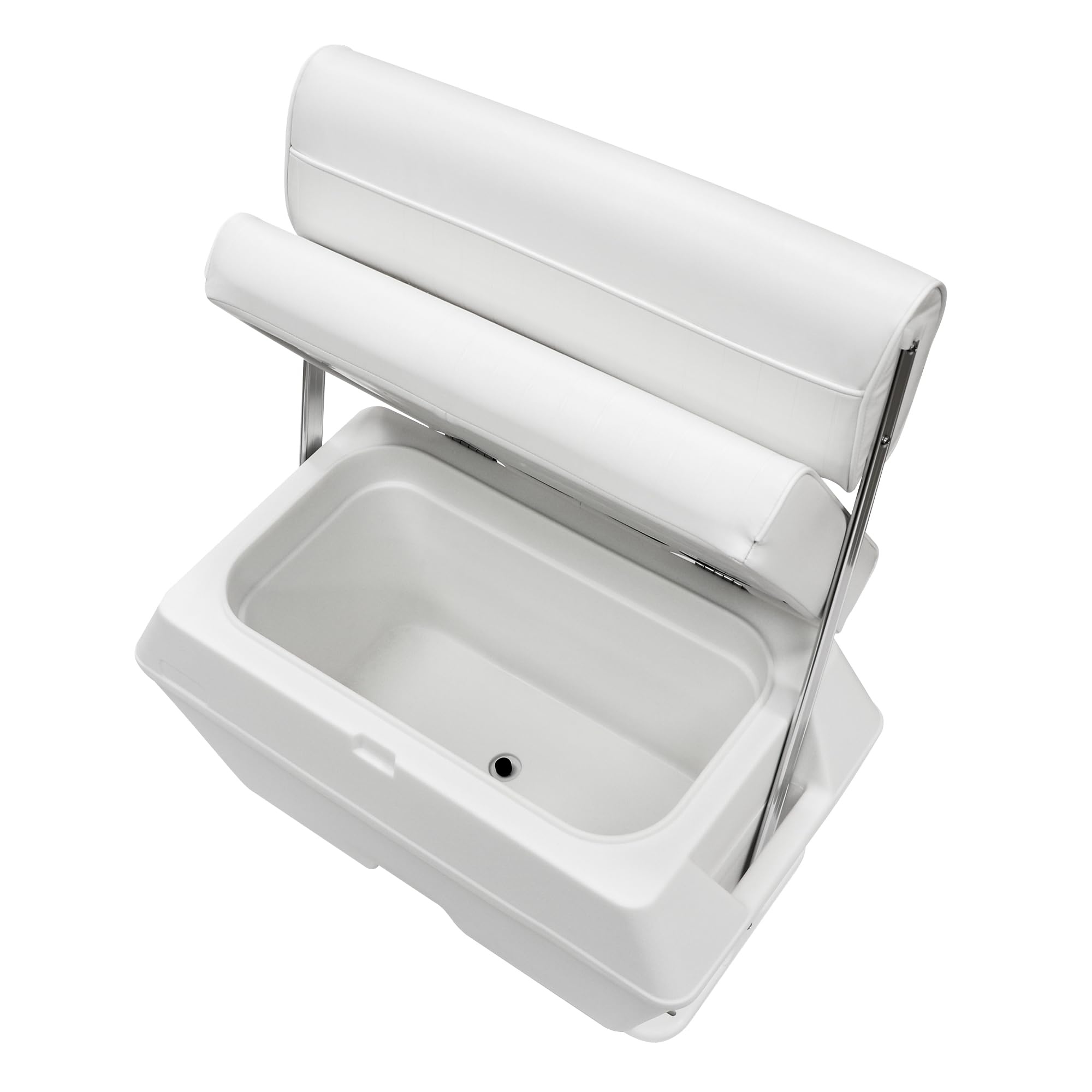 8WD159-784 Wise Swingback Cooler Seat, 50-Quart, Cuddy Brite White