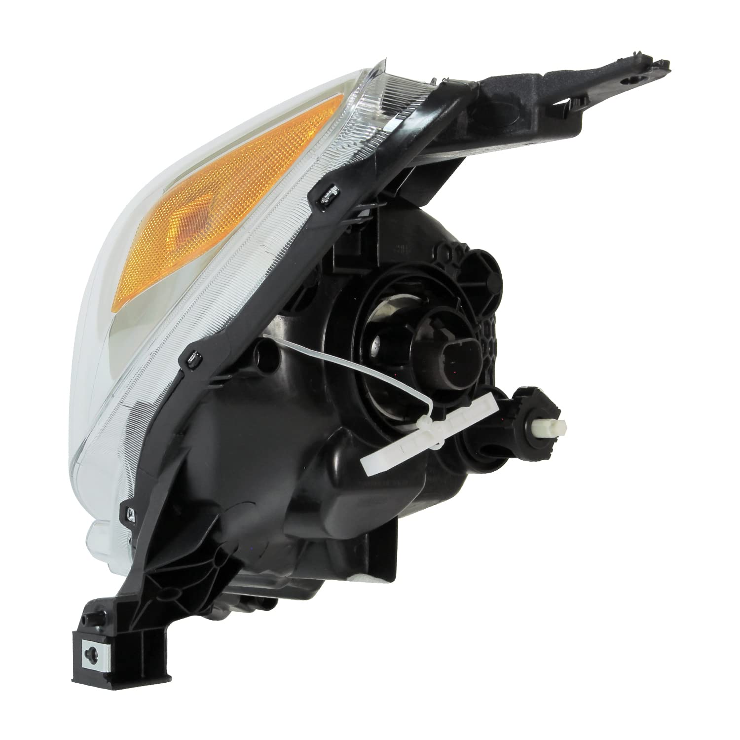 Left TYC Headlight Assembly Compatible with 2014-2016 Nissan Versa