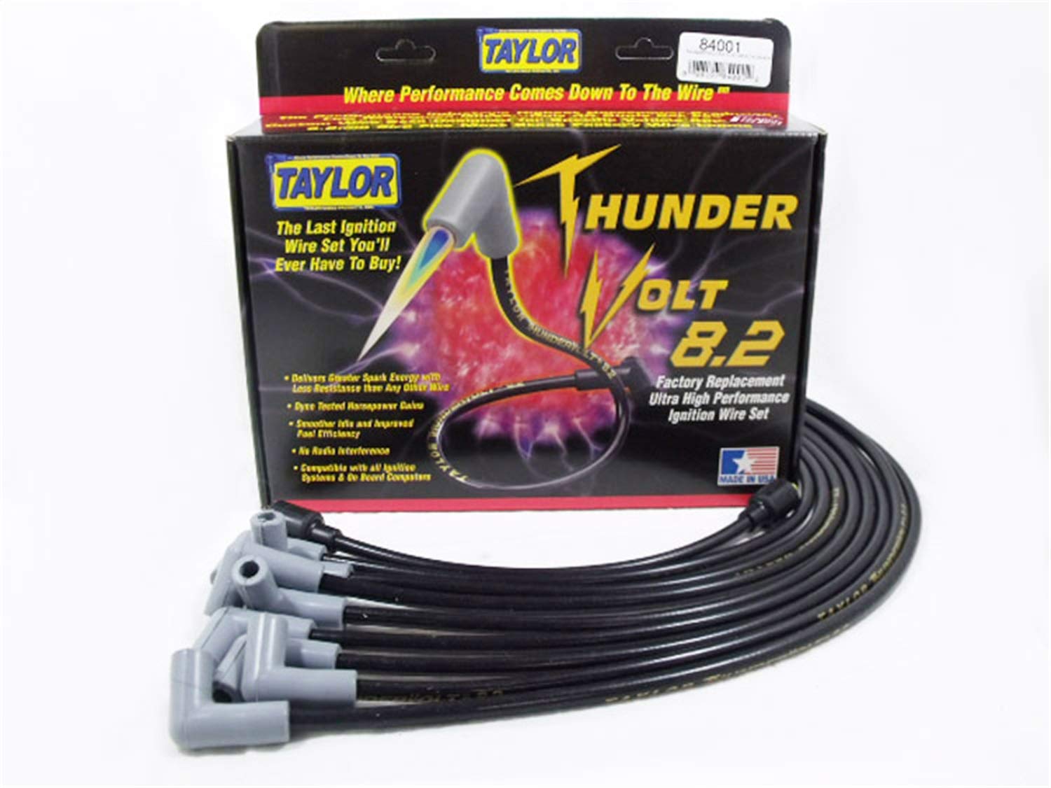 Thundervolt 8.2 Taylor Cable custom 8 cyl black