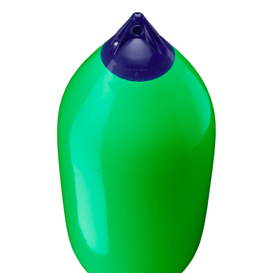 Polyform F-11 Standard Boat Fender F-Series - Blue Ropehold Green