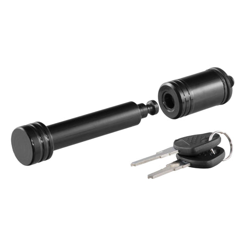 CURT Black Trailer Hitch Lock 23518, 5/8-Inch Pin Diameter, Fits 2-Inch Receiver